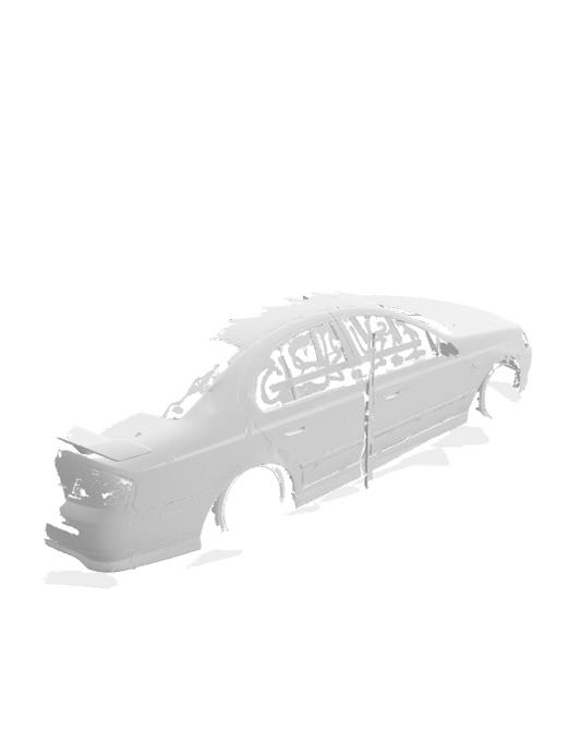 Ford Ba Sedan Side and bonnet scan